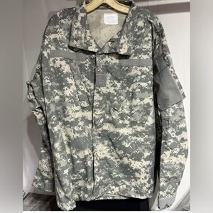 Vintage Camouflage Military Jacket